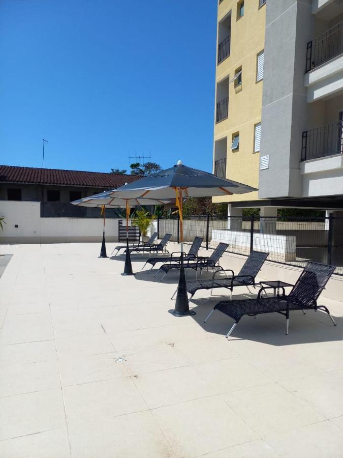 Apartamento Jathy - Centro, Varanda Gourmet, Ar Condicionado, Piscina E Wi-fi Ubatuba